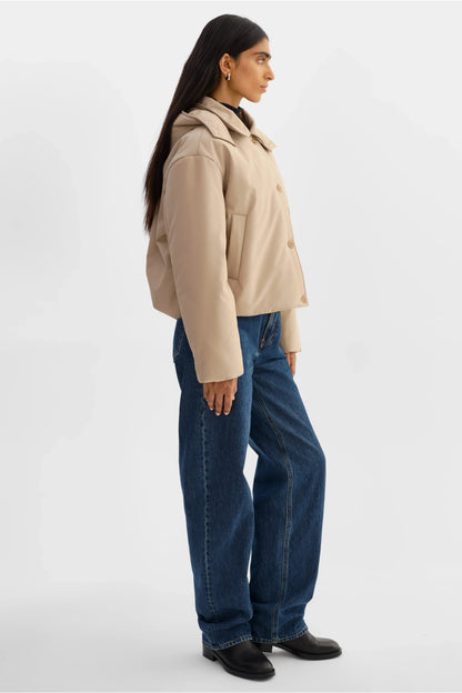 Lox Padded Jacket - Khaki