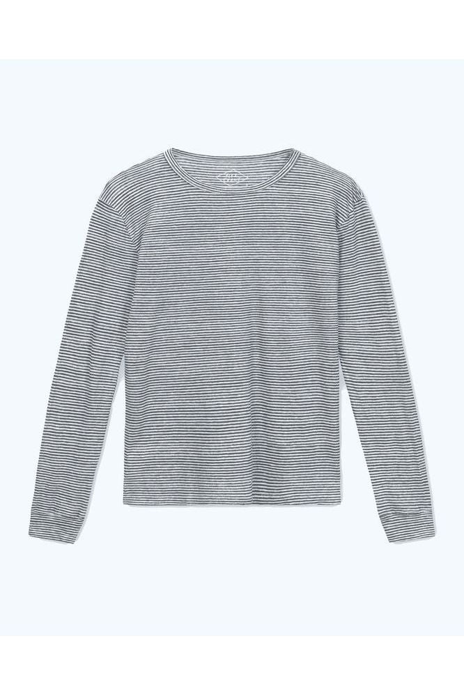 Long Sleeve Sun Tee - Lines - DUNE + SALT