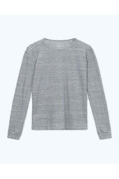 Long Sleeve Sun Tee - Lines - DUNE + SALT