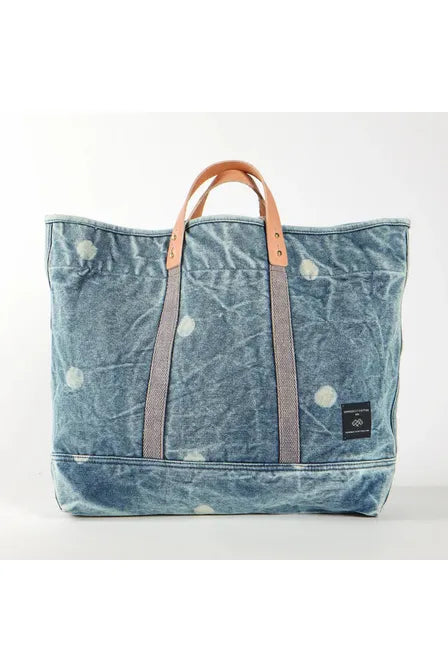 Large East West Tote - Denim Moon - DUNE + SALT