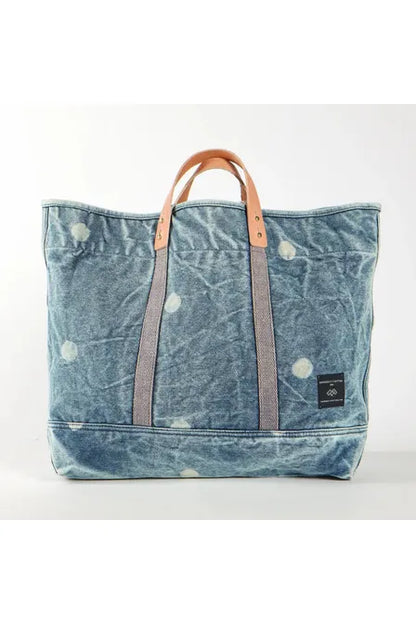 Large East West Tote - Denim Moon - DUNE + SALT