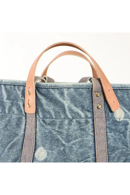 Large East West Tote - Denim Moon - DUNE + SALT