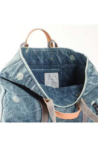 Large East West Tote - Denim Moon - DUNE + SALT