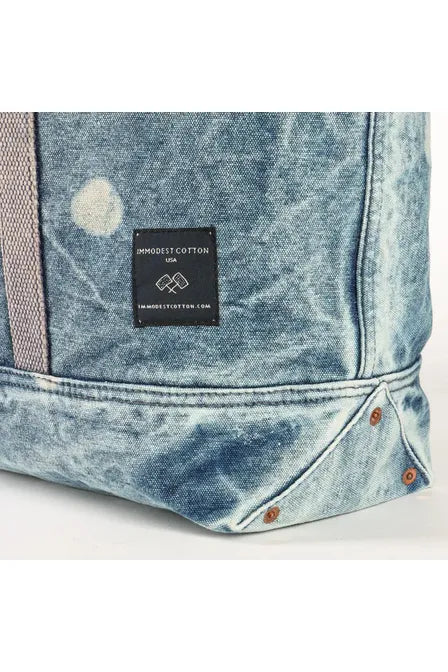 Large East West Tote - Denim Moon - DUNE + SALT