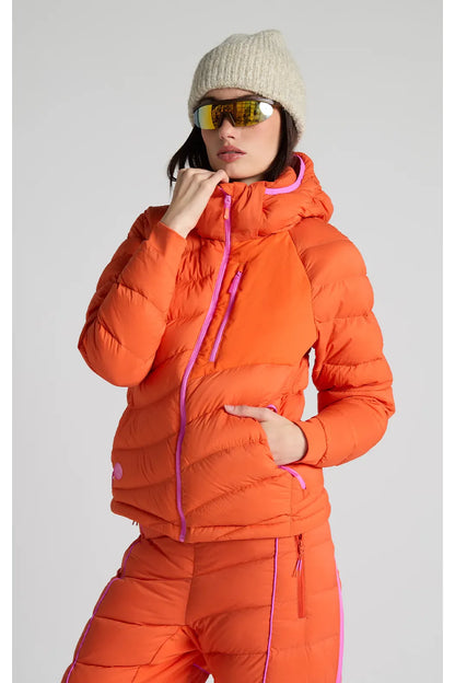 Wildpuff Packable Removable Hood Jacket - Spicy