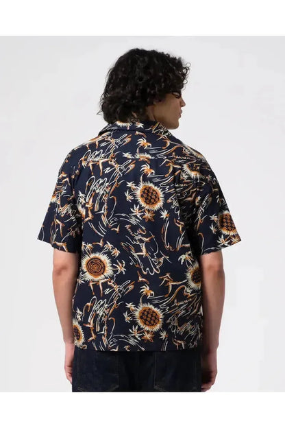 Aloha Shirt - Navy Casa Print - DUNE + SALT