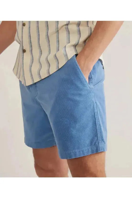 6" Saturday Corduroy Short - Marina - DUNE + SALT