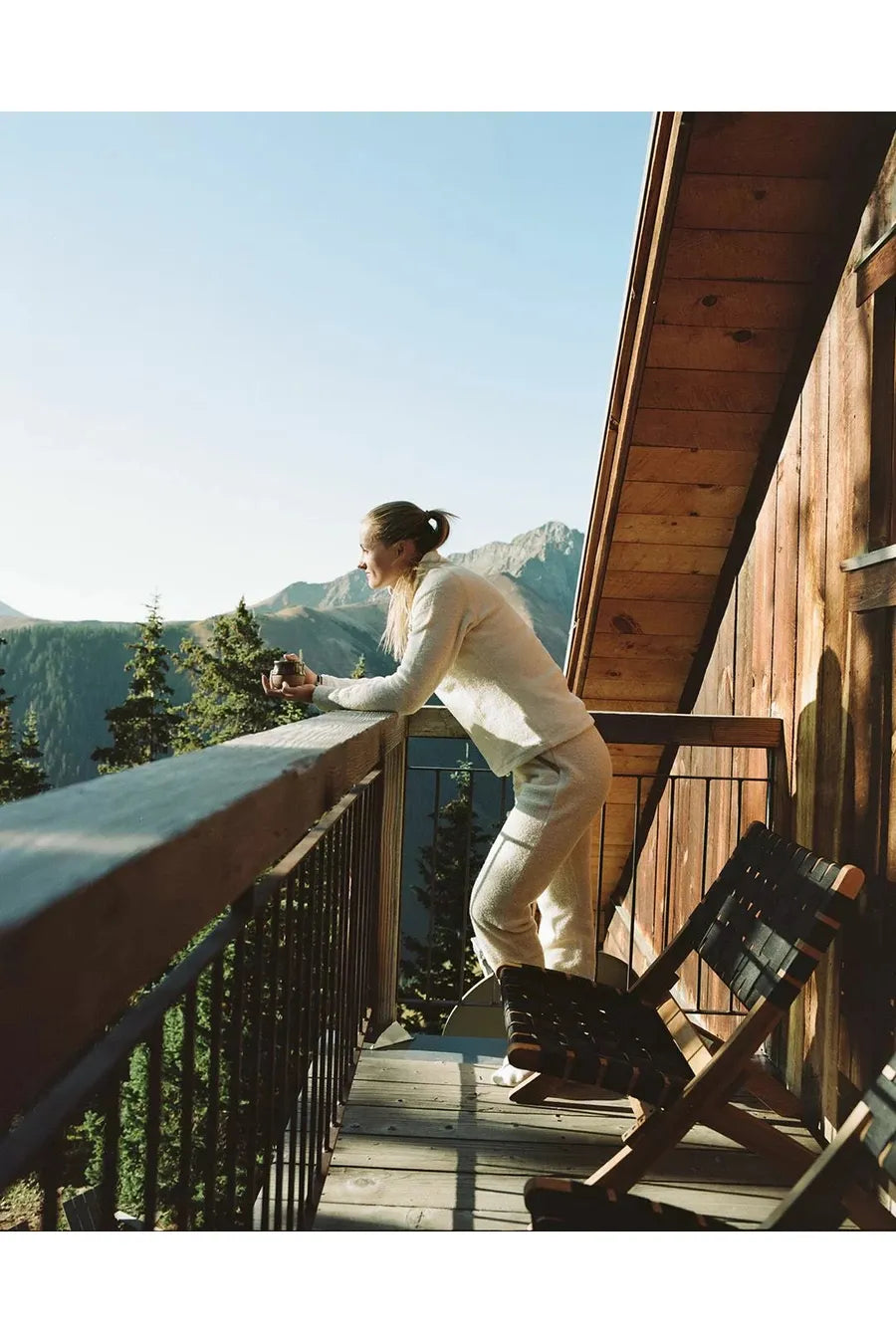 Women's Hut Half Zip - Faded Navy - DUNE + SALT