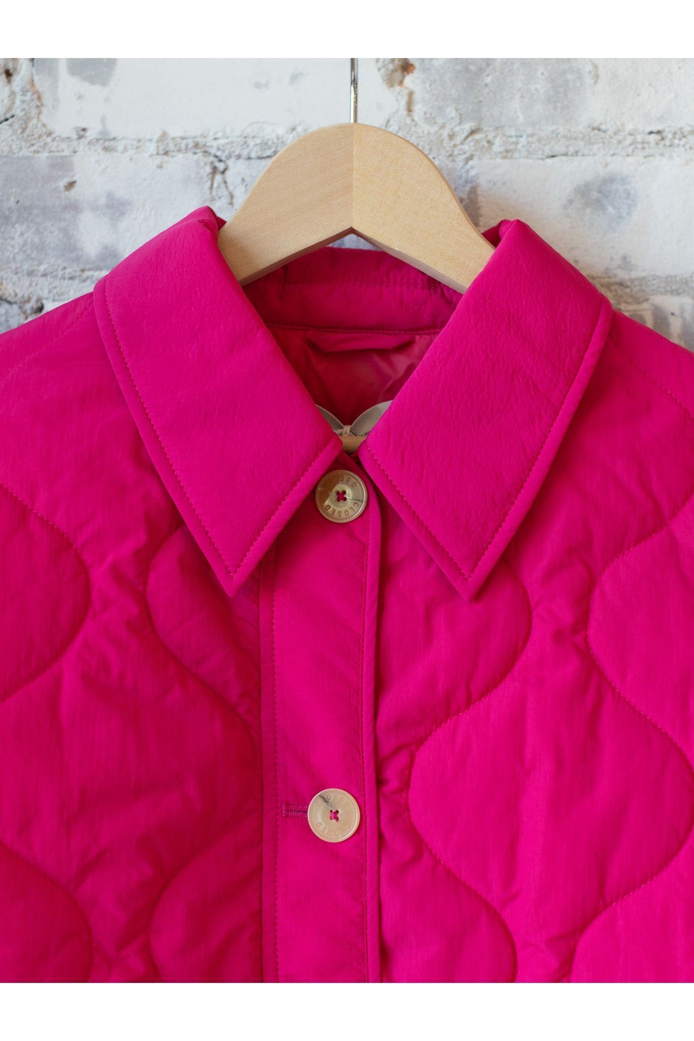 Cropped Jacket - Raspberry Pink - DUNE + SALT
