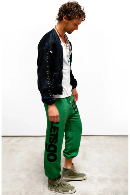 CIRCA'99 OG LETSGO OLDSCHOOL POLYBLEND/FLUFF sweat - school green - DUNE + SALT