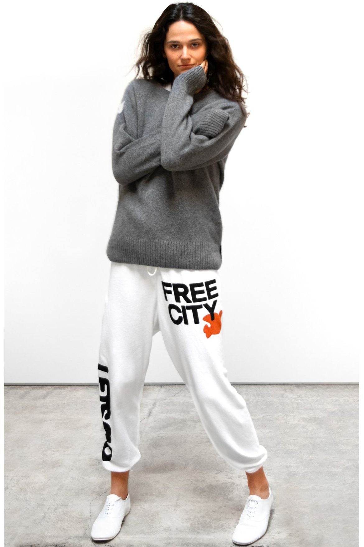 CIRCA'99 OG LETSGO OLDSCHOOL POLYBLEND/FLUFF sweat - bluemachine - DUNE + SALT