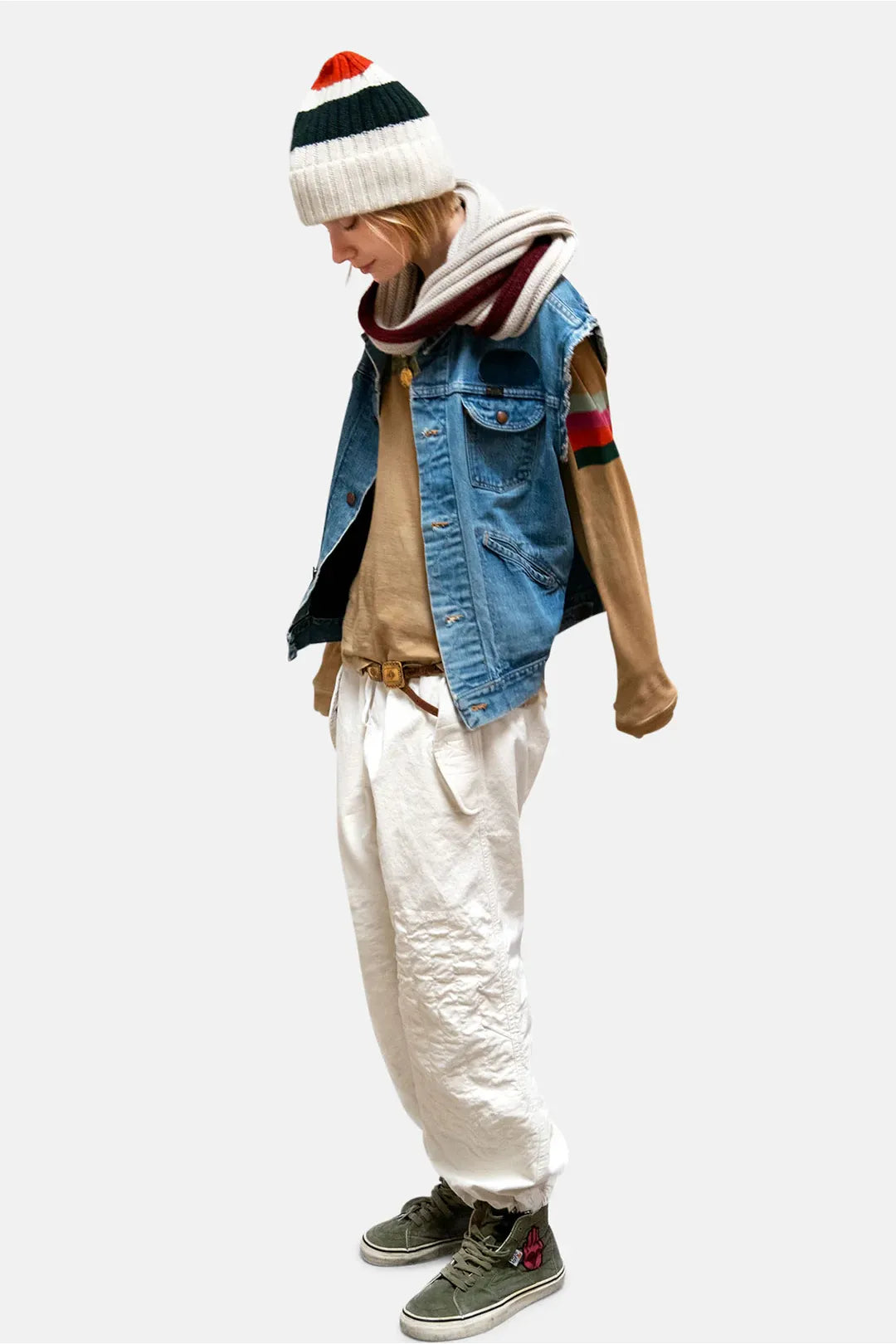 RTU FLAP/SNAP SUPERSURPLUS KARATE/BAG pant - creamy tarp - DUNE + SALT