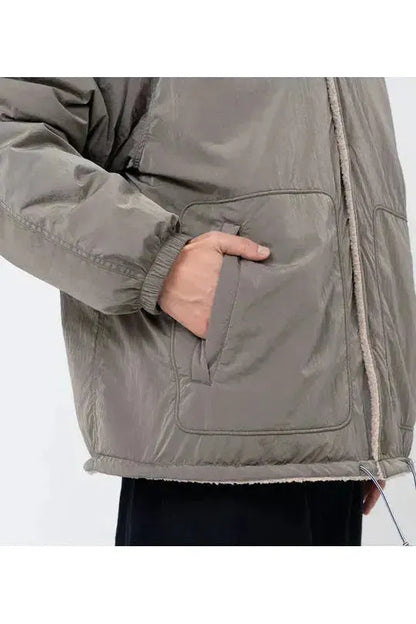 Reversible Wind Jacket - Dark Navy - DUNE + SALT