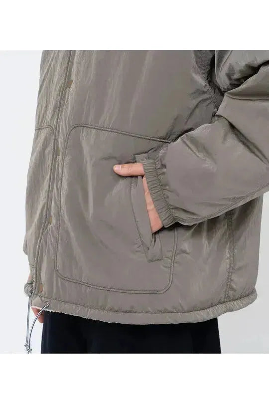 Reversible Wind Jacket - Beige - DUNE + SALT