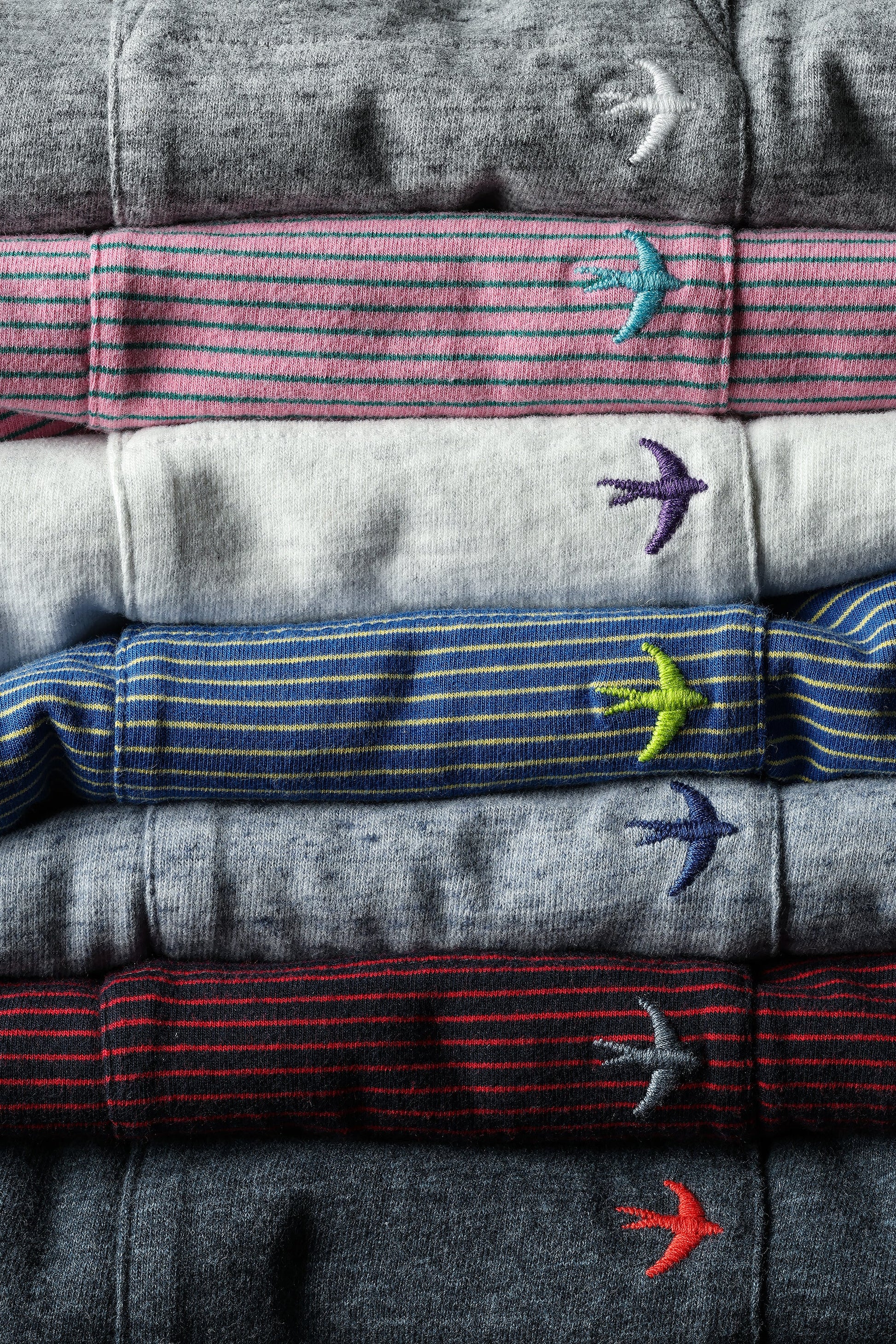 Ringspun Pocket Tee - Pink/Green Stripe - DUNE + SALT