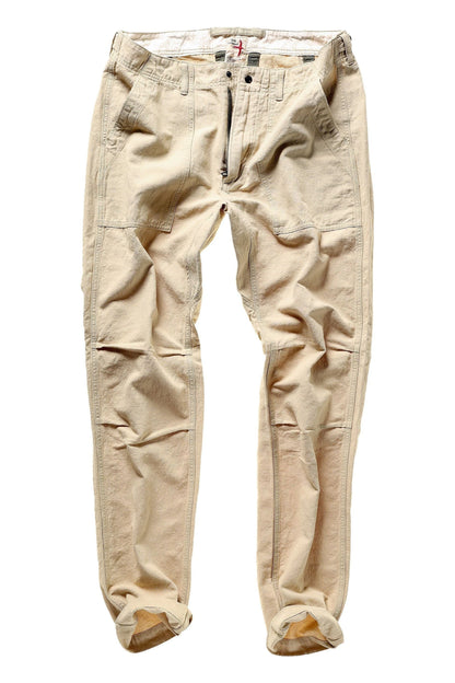 Cotton/Linen Supply Pant - Light Khaki - DUNE + SALT