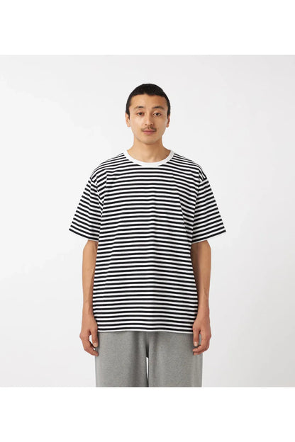 COOLMAX Stripe Jersey Tee - Black/Navy