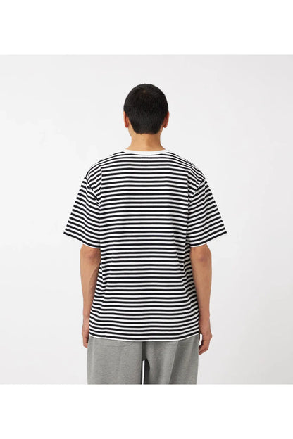 COOLMAX Stripe Jersey Tee - Black/Navy