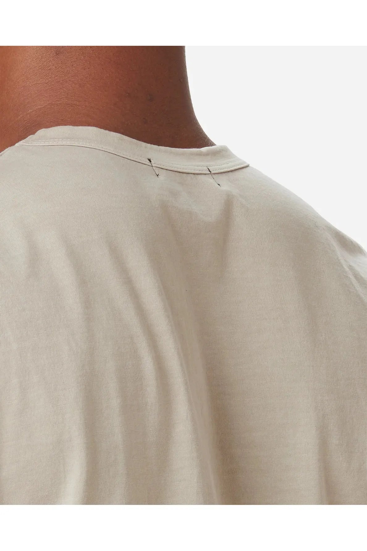 Supima SS Crewneck Tee - Sand - DUNE + SALT