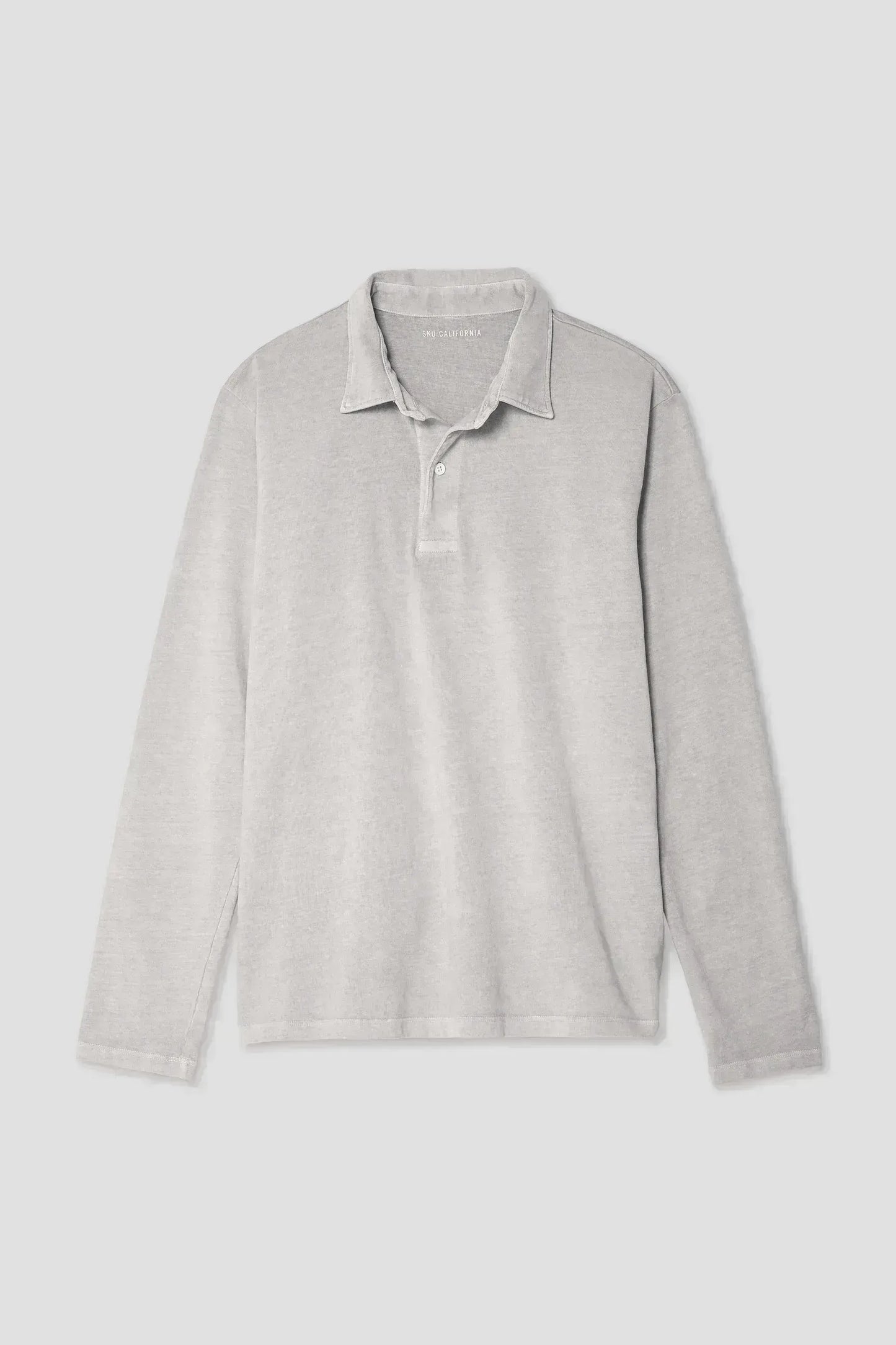 L/S Organic Recycled Polo - Salt - DUNE + SALT