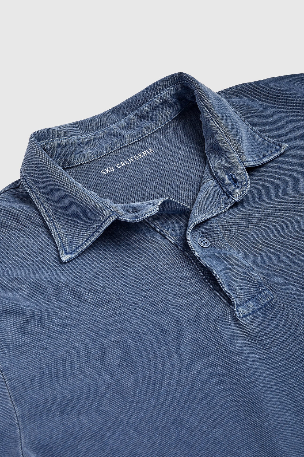 L/S Organic Recycled Polo - Salt - DUNE + SALT