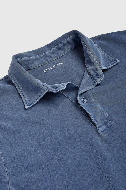 L/S Organic Recycled Polo - Salt - DUNE + SALT