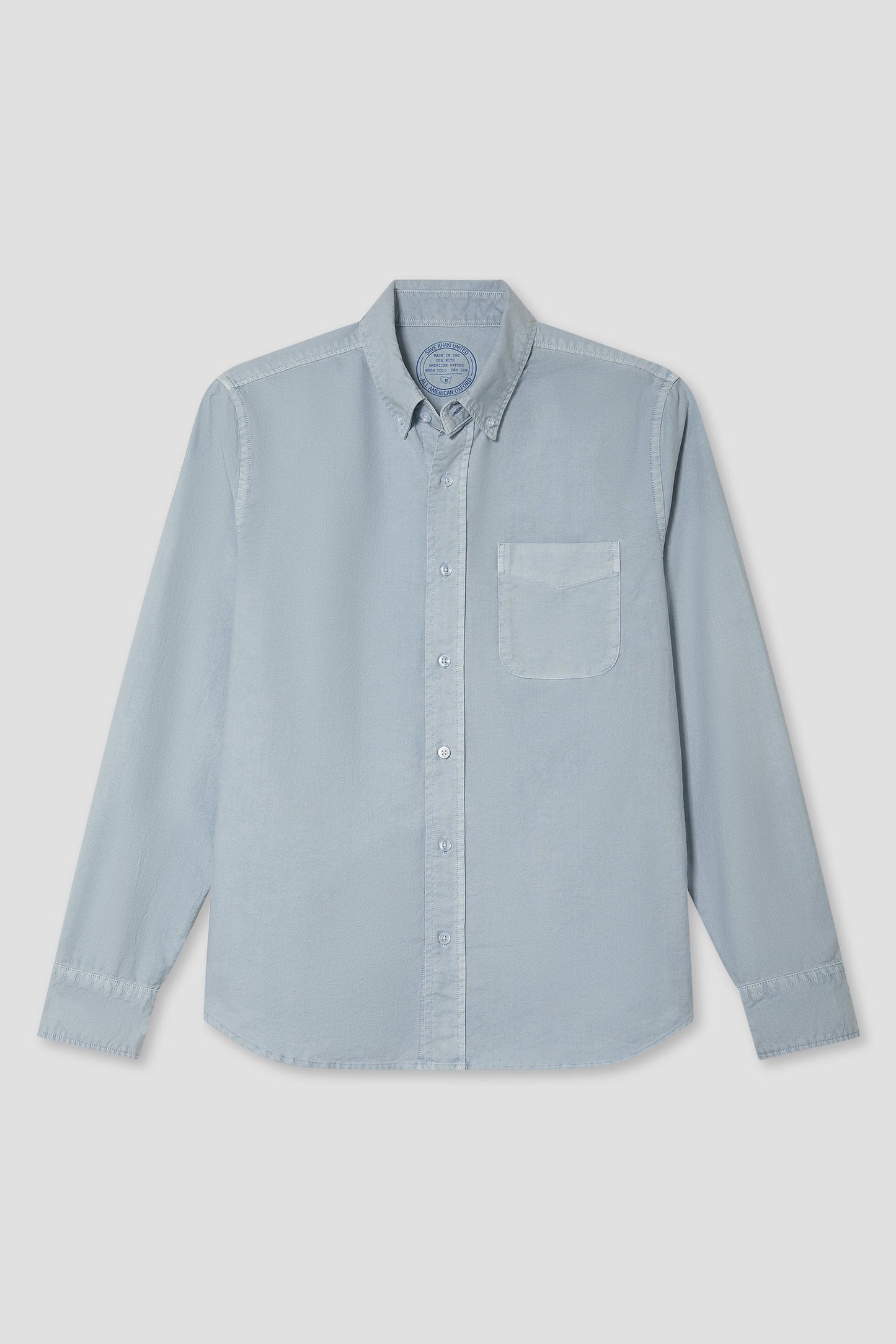 L/S American Oxford Shirt - Surf - DUNE + SALT