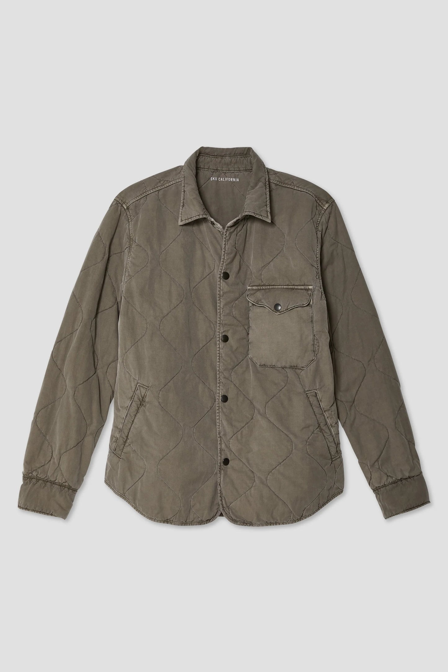 Flight Quilted Shirt Jacket - Mocha - DUNE + SALT