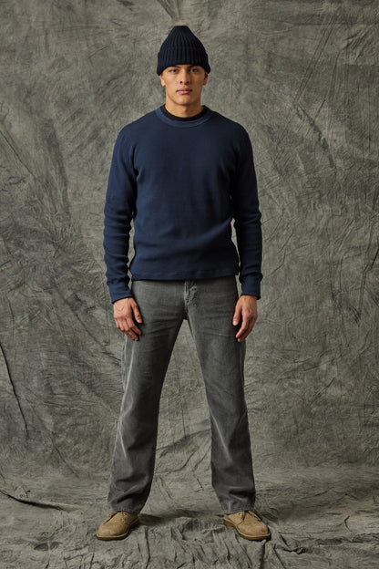 5-Pocket Cord Jean - Black - DUNE + SALT