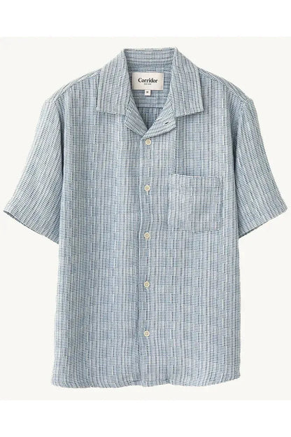 Rainbow Weave SS Camp - Indigo - DUNE + SALT