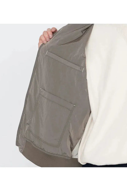 Zip Up Wind Vest - Navy - DUNE + SALT