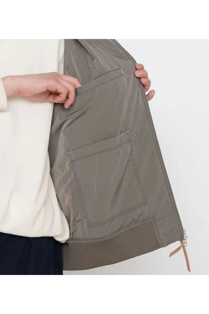 Zip Up Wind Vest - Navy - DUNE + SALT