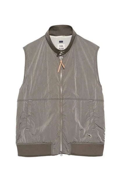 Zip Up Wind Vest - Beige - DUNE + SALT