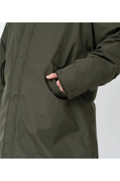 GORE-TEX Long Down Coat - Navy - DUNE + SALT