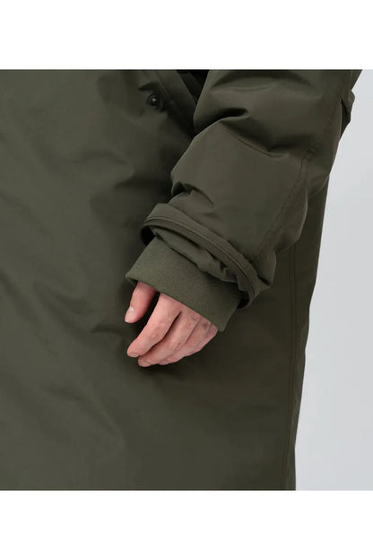 GORE-TEX Long Down Coat - Navy - DUNE + SALT