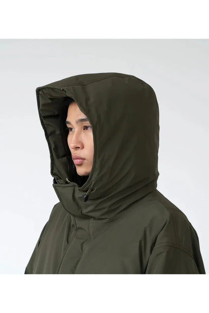 GORE-TEX Long Down Coat - Navy - DUNE + SALT