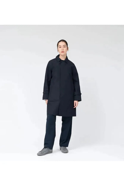 GORE-TEX Soutien Collar Coat - Black - DUNE + SALT
