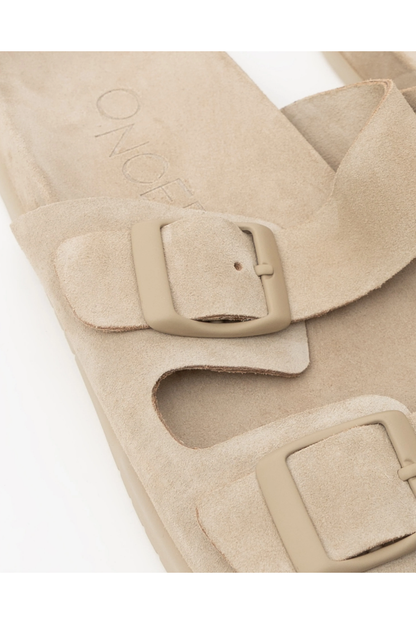 Savannah Hydro-Suede Slide - Sand Castle - DUNE + SALT