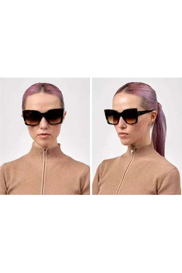 Telemaker Sunglasses - Haute Tortoise/Brown to Clear - DUNE + SALT