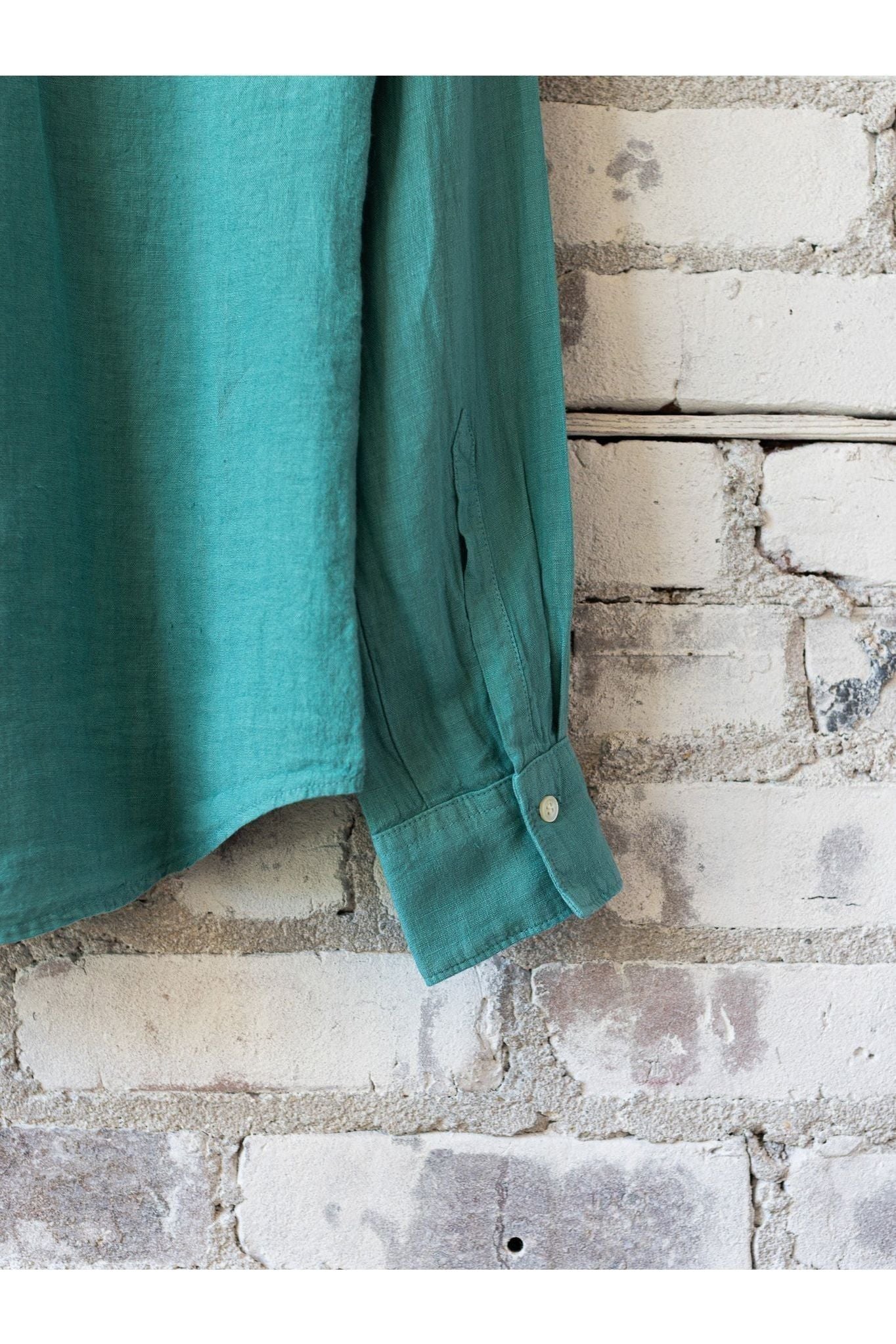 Coraz Linen Shirt - Lagoon - DUNE + SALT