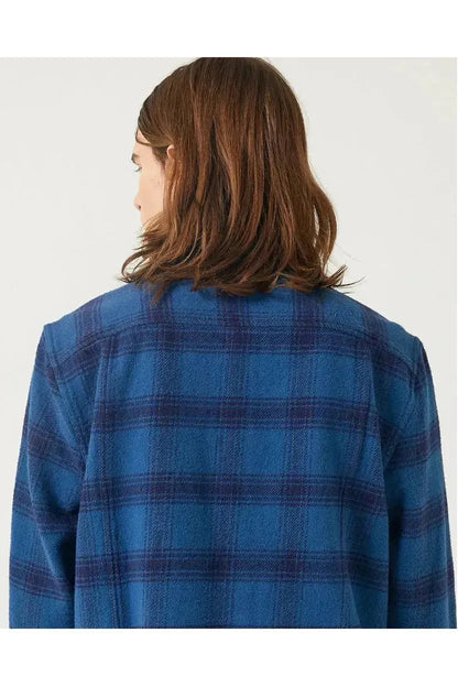 Appalachian Plaid LS - Navy - DUNE + SALT