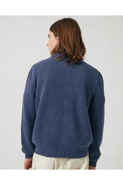 Pocket Crewneck - Navy - DUNE + SALT