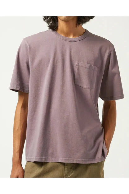 Garment Dyed Tee - Violet - DUNE + SALT