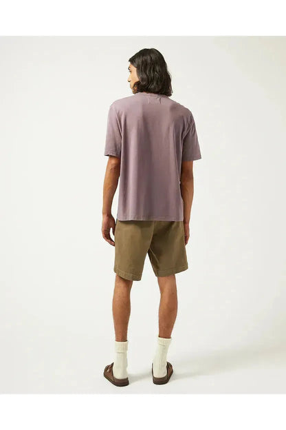 Garment Dyed Tee - Violet - DUNE + SALT