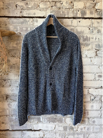 Rainbow Cardigan - Navy