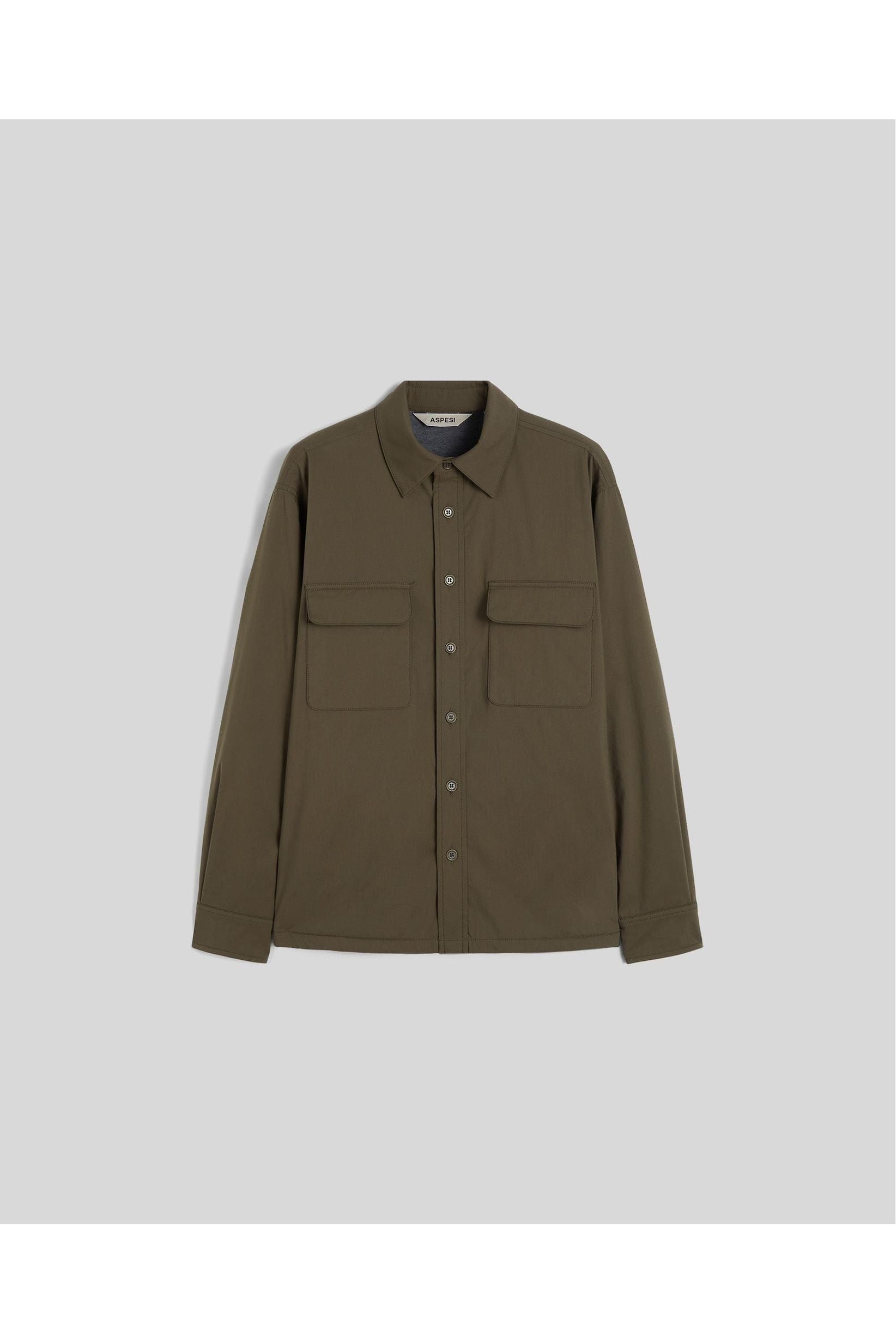 Yoshitaka Cotton/Nylon Shirt Jacket - Military - DUNE + SALT