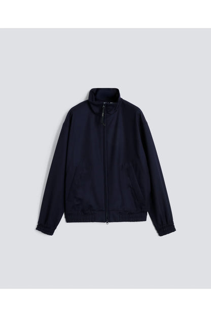 Stanton Wool Twill Jacket - Navy - DUNE + SALT