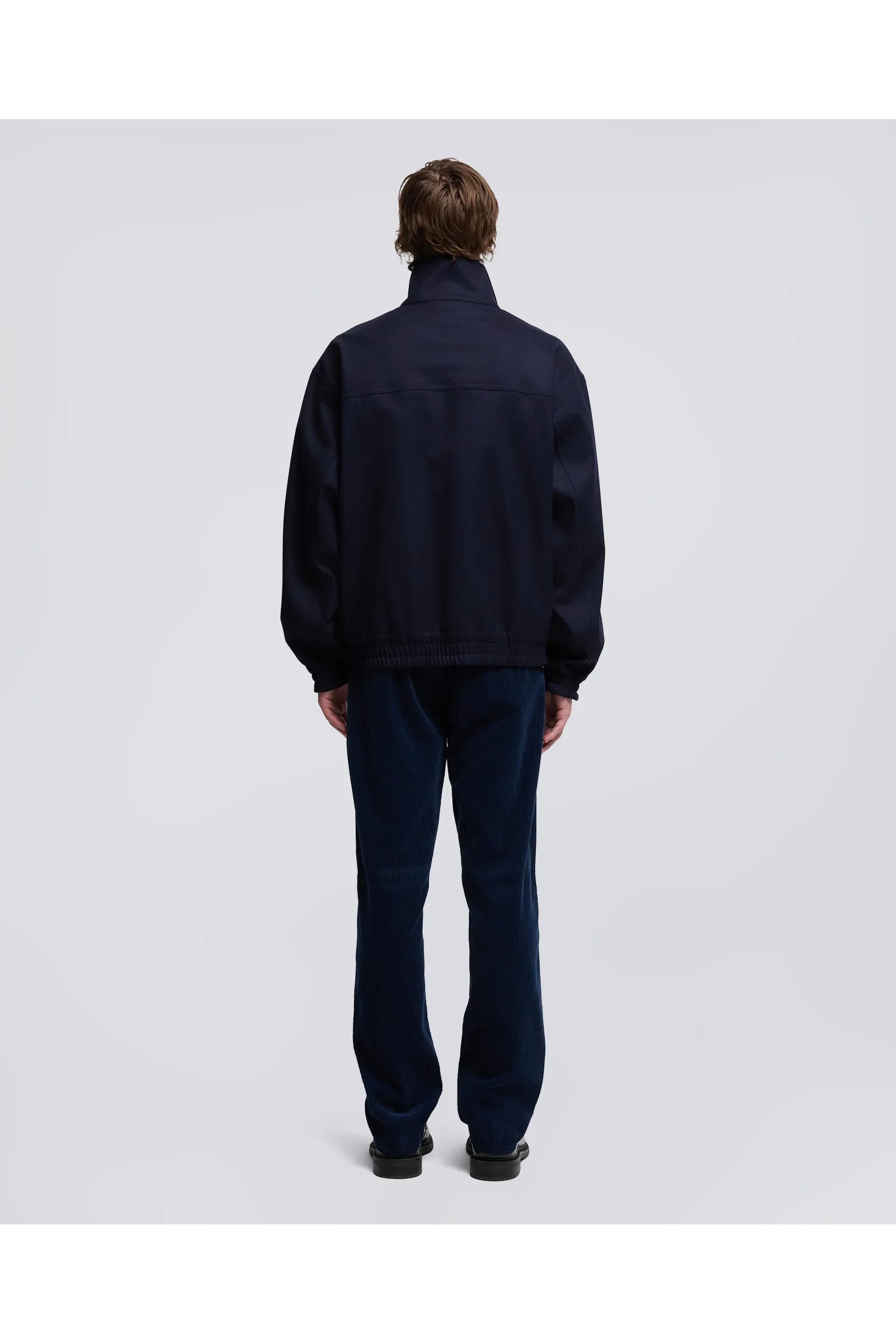 Stanton Wool Twill Jacket - Navy - DUNE + SALT