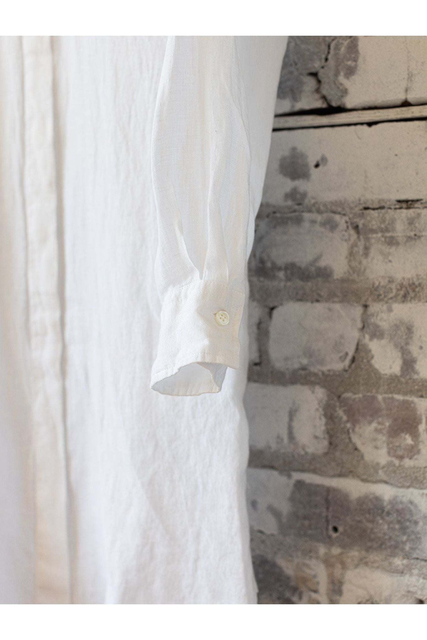 Rea Linen Dress - White - DUNE + SALT