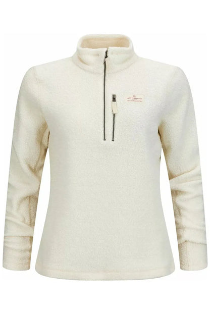 Women's Hut Half Zip - Oatmeal - DUNE + SALT